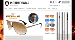 Desktop Screenshot of initiumeyewear.com